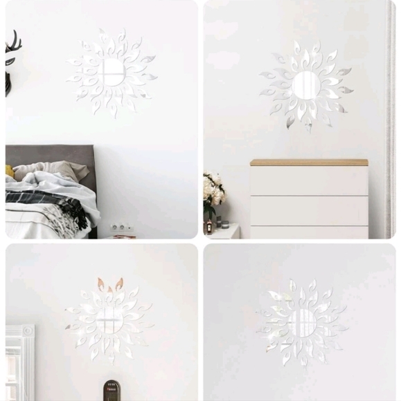 Sunflower 🌻 Shaped Mirror Wall Decor - Picture 3 of 7